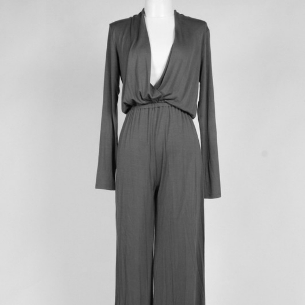 VERY LIGHTLY WORN Wide Leg Jumpsuit